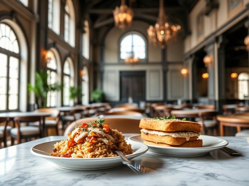 Republique, a French-Californian restaurant in Mid-Wilshire, Los Angeles