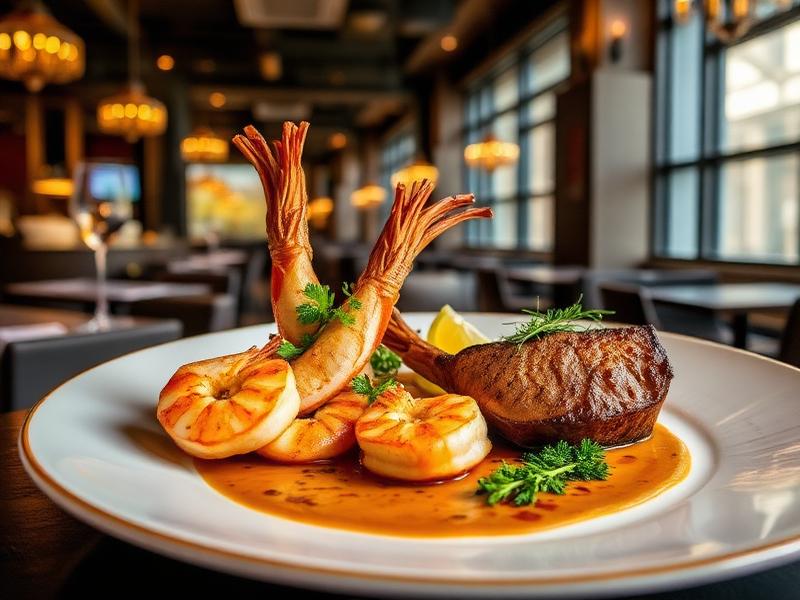 Crown Shy, a New American restaurant in Financial District, New York
