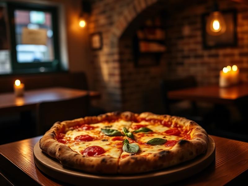 Lucali, a Pizza restaurant in Carroll Gardens, Brooklyn, New York