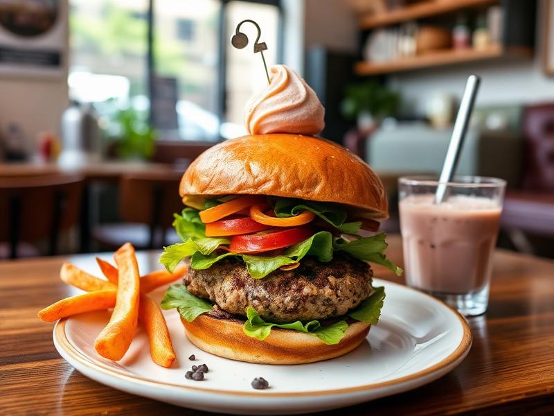 Superiority Burger, a Vegetarian restaurant in East Village, New York